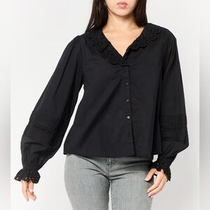 Scotch & Soda women’s Broderie Anglaise Top